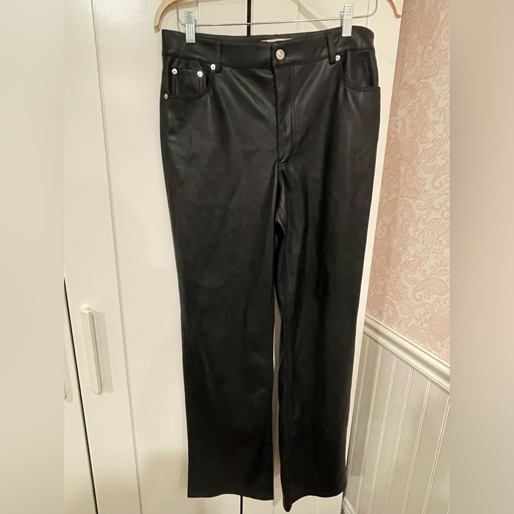 Zara Fake Leather Pants
